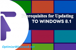 Windows 8.1 Installation Requirments