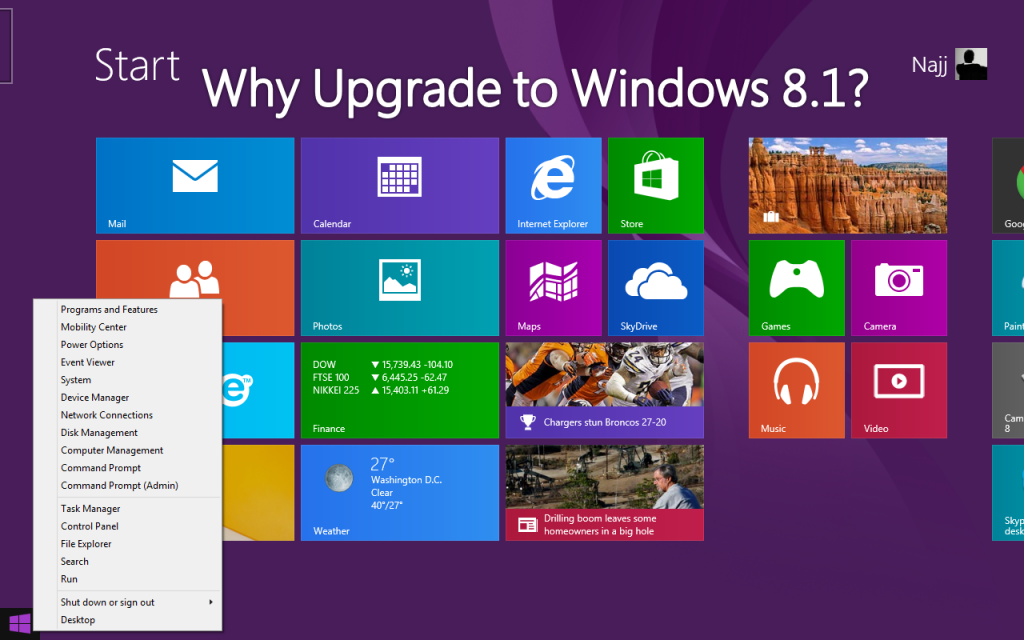 Top 4 Reasons to Upgrade to Windows 8.1
