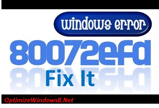 Fixing Error Code 80072EFD on Windows 8 Phone