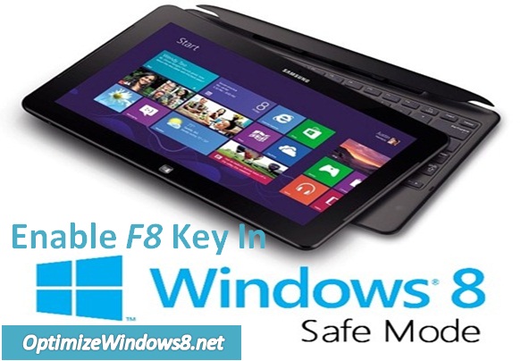 How to Enable F8 Key in Windows 8